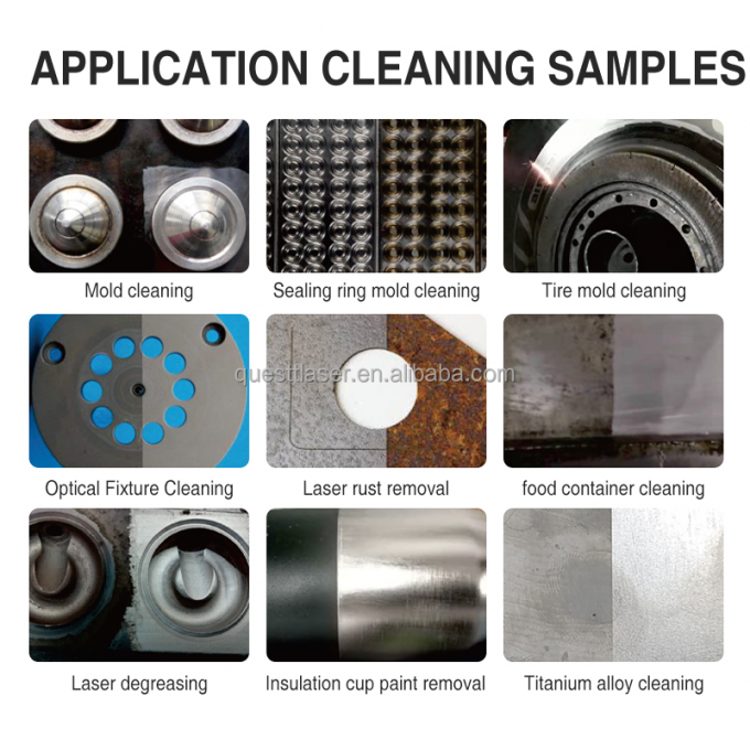 Puls 200w 300w pojemnik laserowy do czyszczenia włókien 10