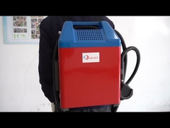 100W BackPack MOPA Fiber Laser Rust Removal Machine do czyszczenia graffiti